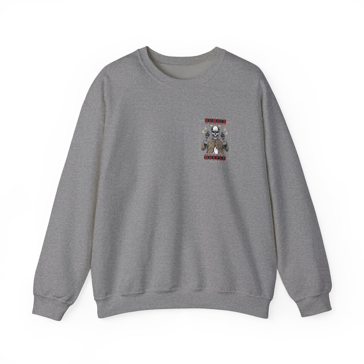 Stay Humble Hustle Hard Sweatshirt, Unisex Crewneck