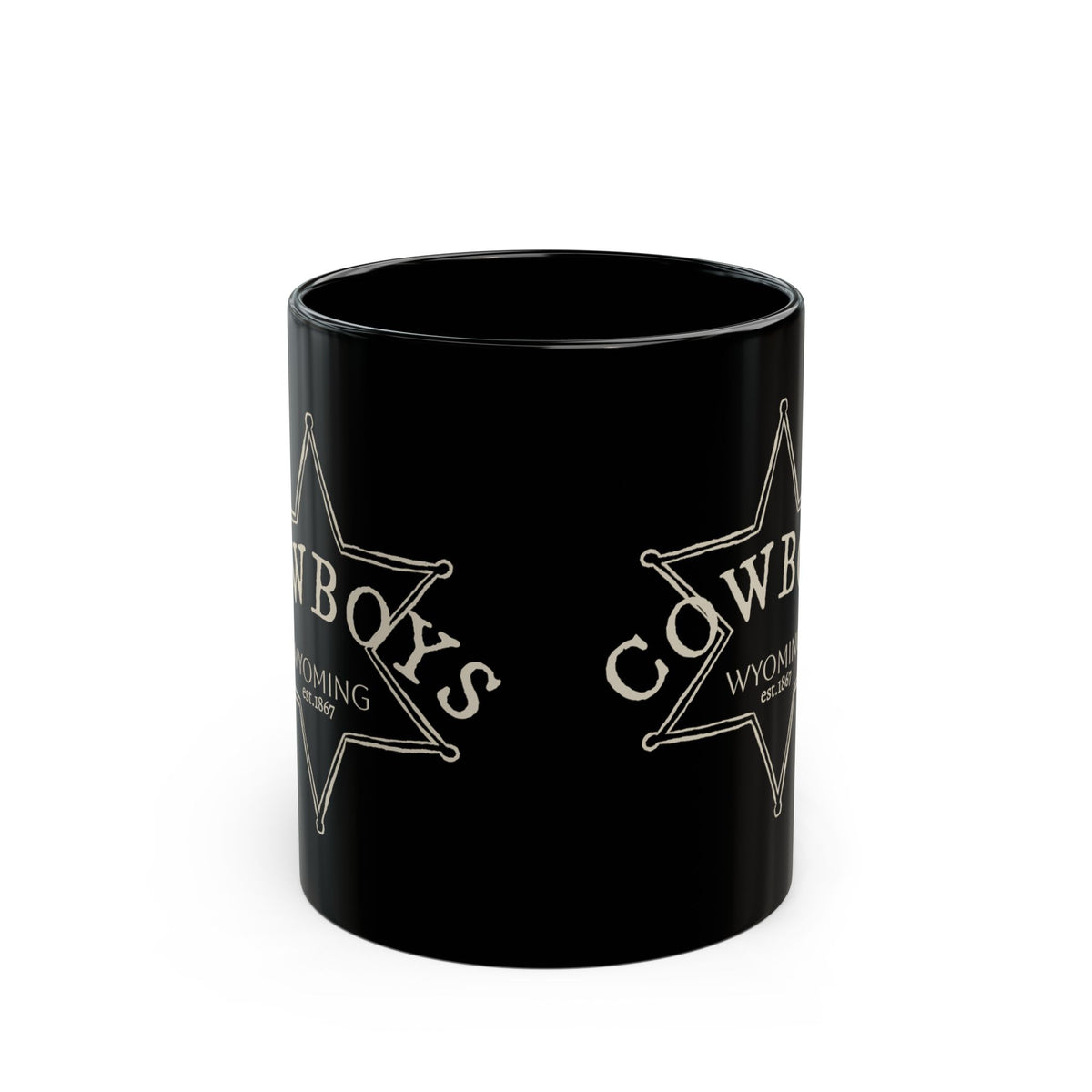 Cowboys Wyoming Mug Western Coffee Cup Vintage Ranch Country Gift for Him