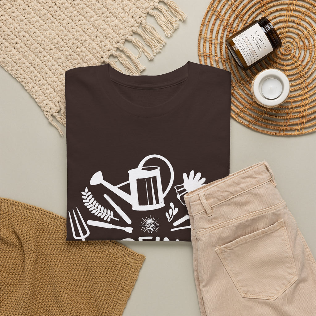 Hoeing Ain’t Easy T-Shirt – Funny Gardening Shirt for Gardeners