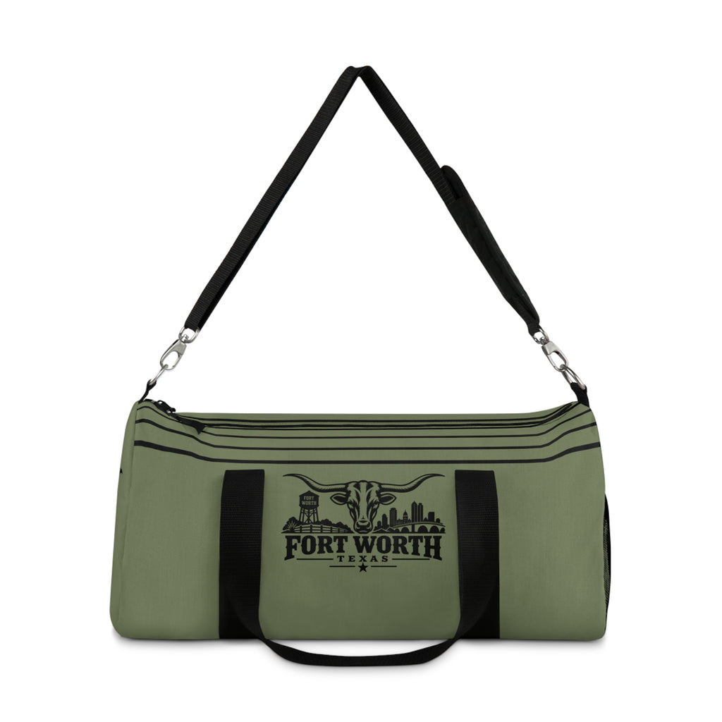 Fort Worth Texas Duffel Bag – Western Longhorn Design