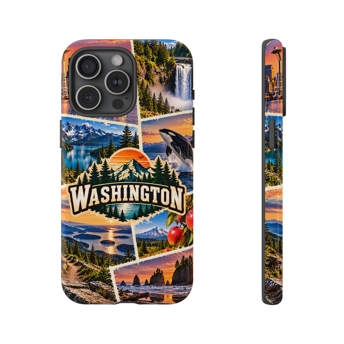 Washington State Tough Phone Case – Pacific Northwest Collage
