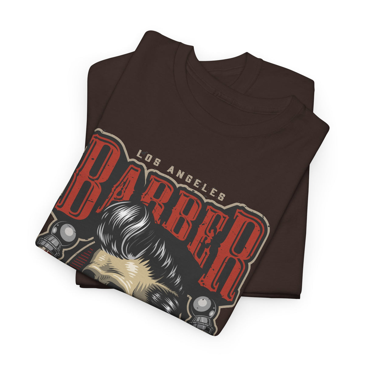 Barber Skull T-Shirt – Vintage Barbershop Graphic Tee