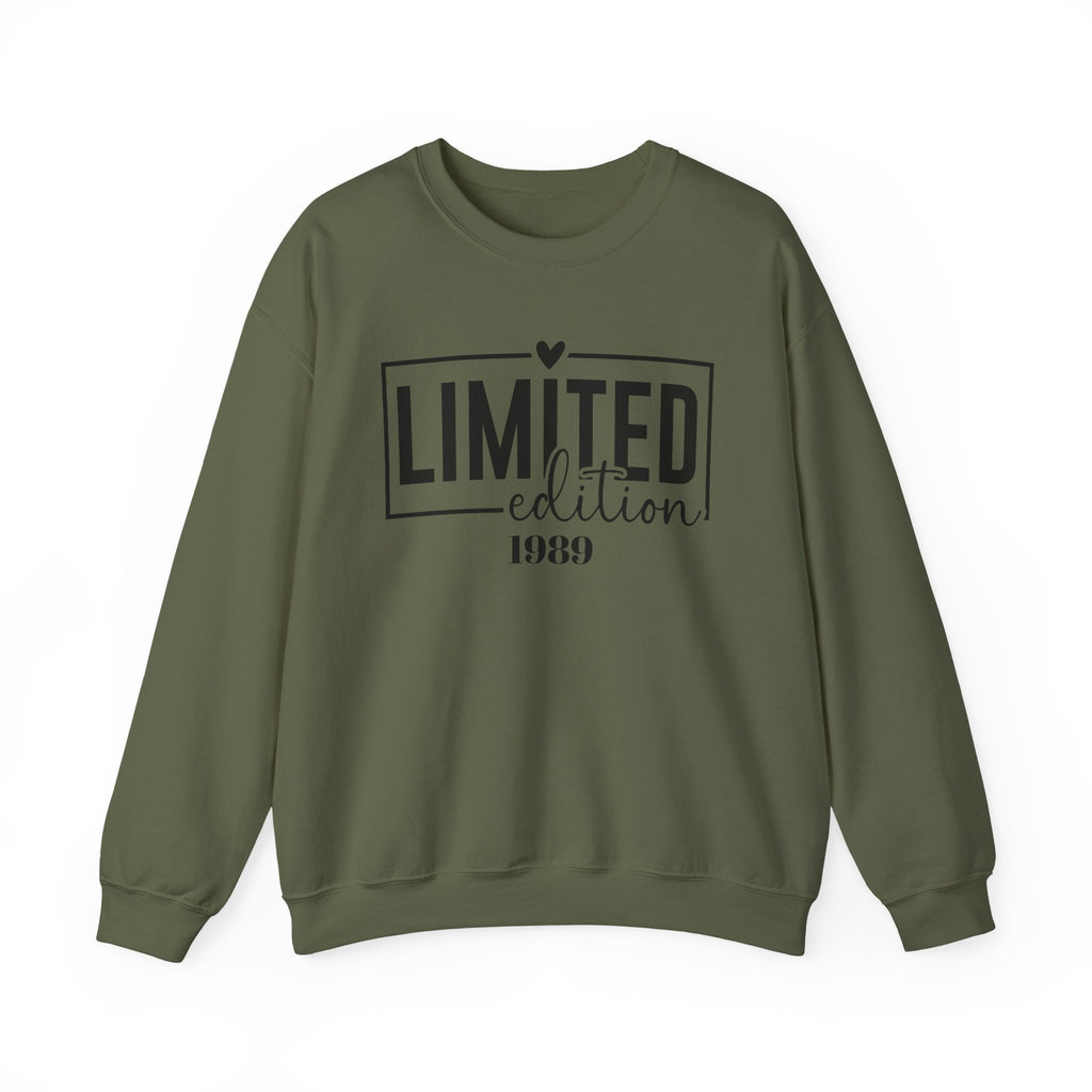Limited Edition custom date of birth Unisex Crewneck Sweatshirt