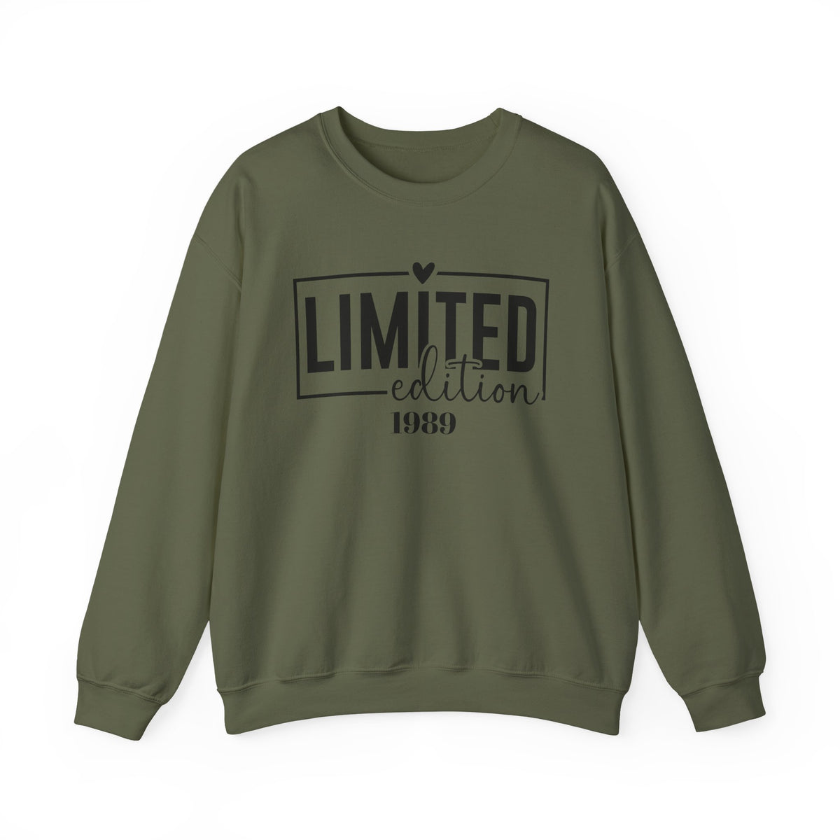 Limited Edition custom date of birth Unisex Crewneck Sweatshirt