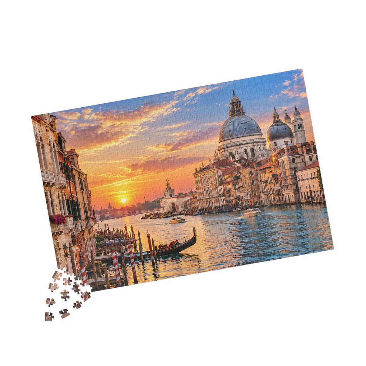 Venice Italy Jigsaw Puzzle – Italian Travel Gift | Bamerix — Scenic 110/252/520/1014-Piece