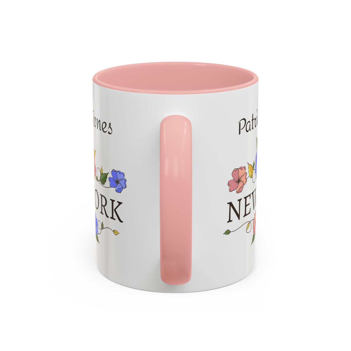 Personalized New York Mug with Name – Floral NYC Gift