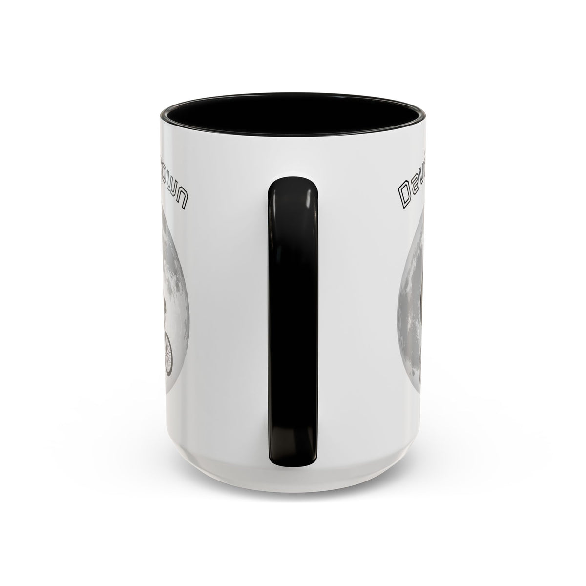 Personalized Bigfoot Mug with Name – Funny Sasquatch Bicycle Gift