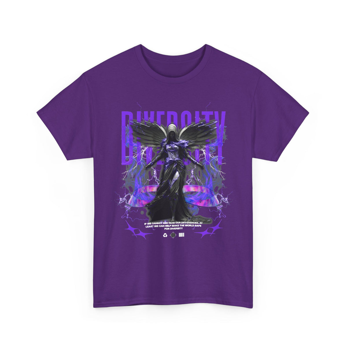 Divinity Angel T-Shirt – Gothic Streetwear Dark Aesthetic Graphic Tee