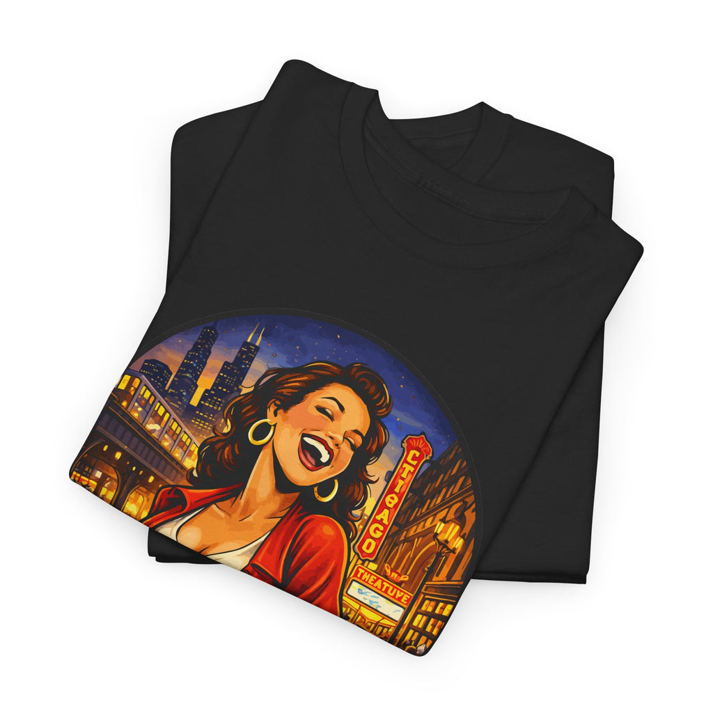 Chicago Skyline T-Shirt – Vintage Retro City Graphic Tee