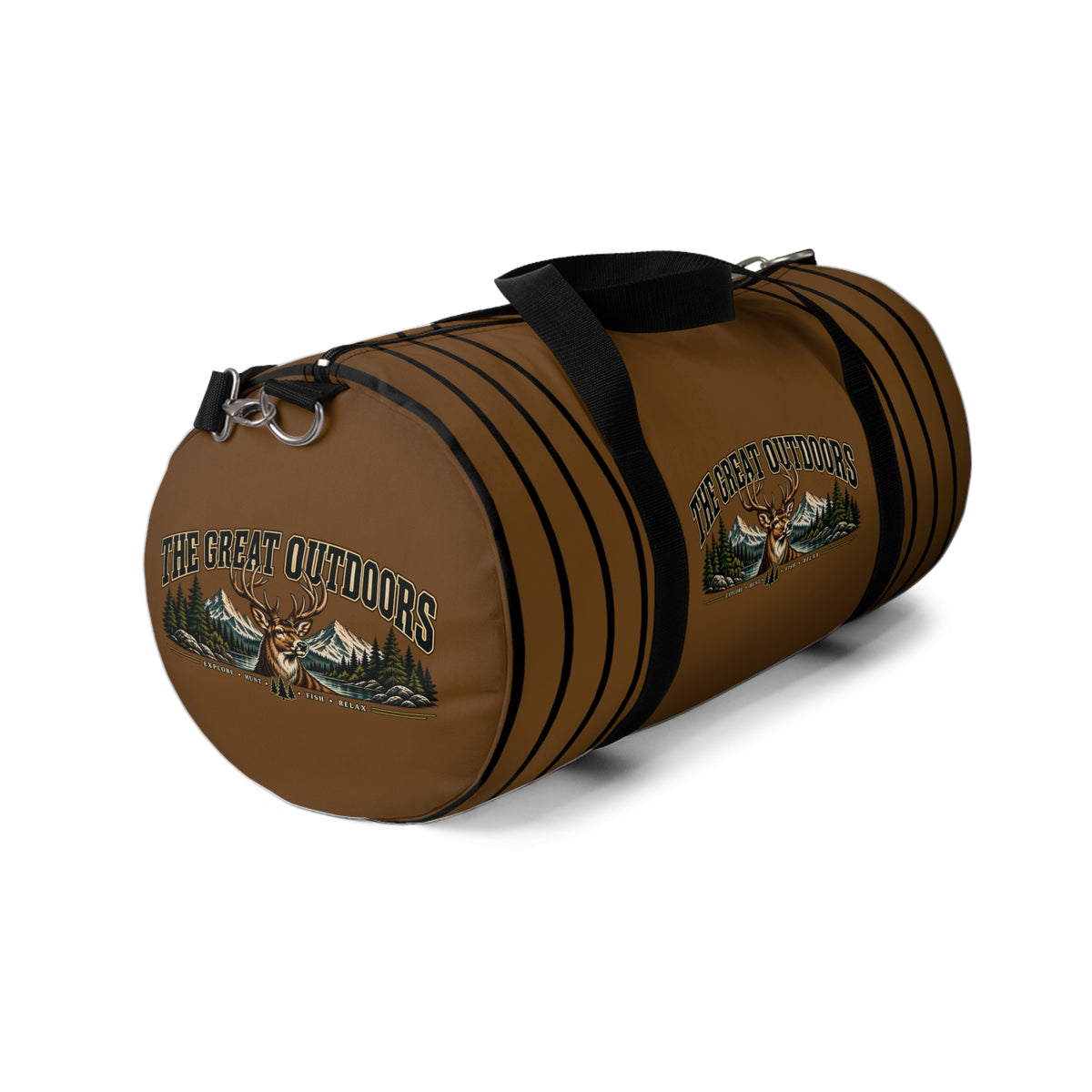 The Great Outdoors Duffel Bag – Deer & Mountain Design