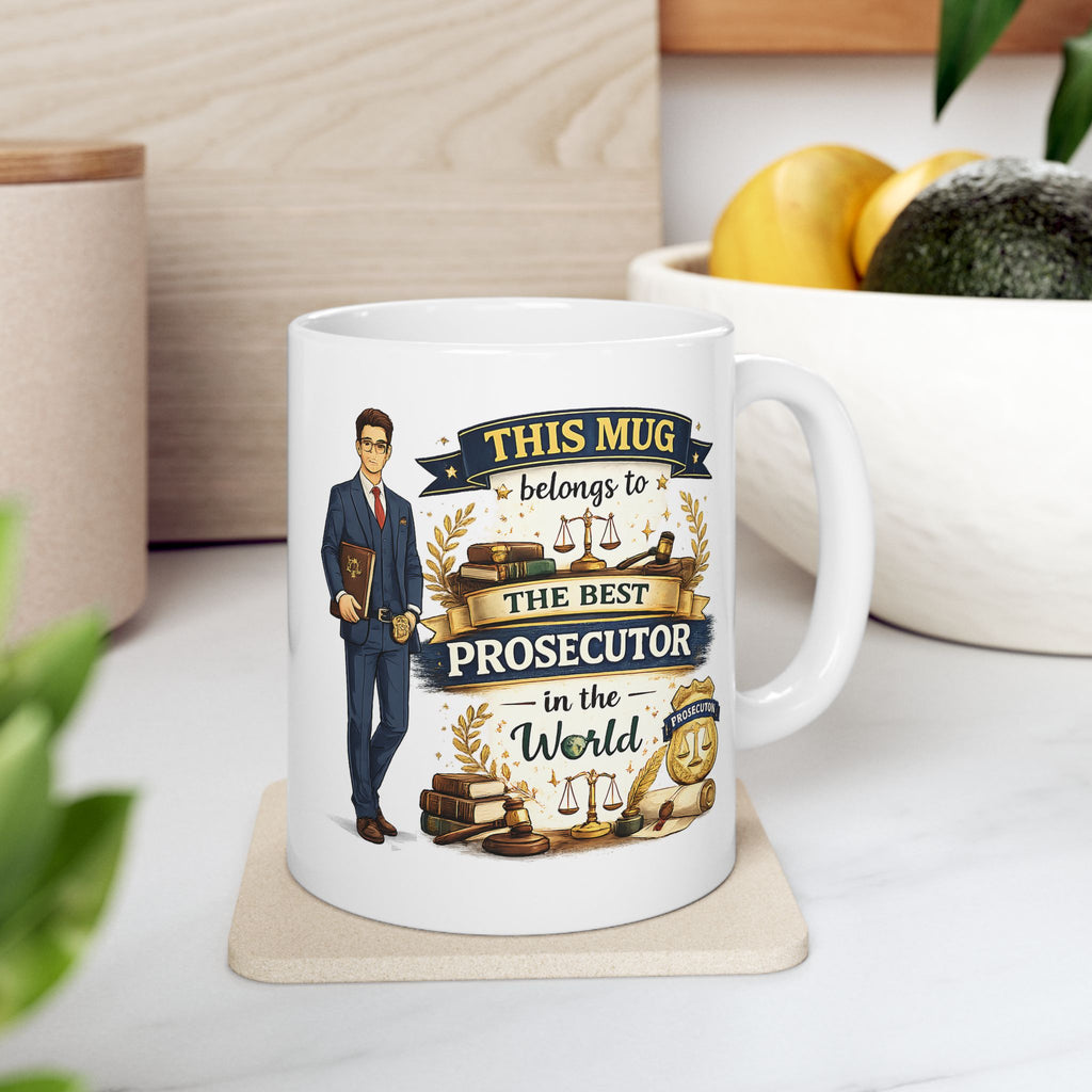 Best Prosecutor Mug This Mug Belongs To The Best Prosecutor in the World, Prosecutor Coffee Mug Gift