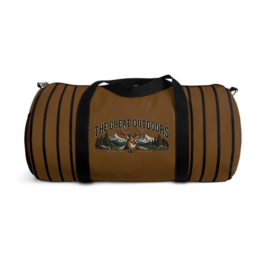 The Great Outdoors Duffel Bag – Deer & Mountain Design