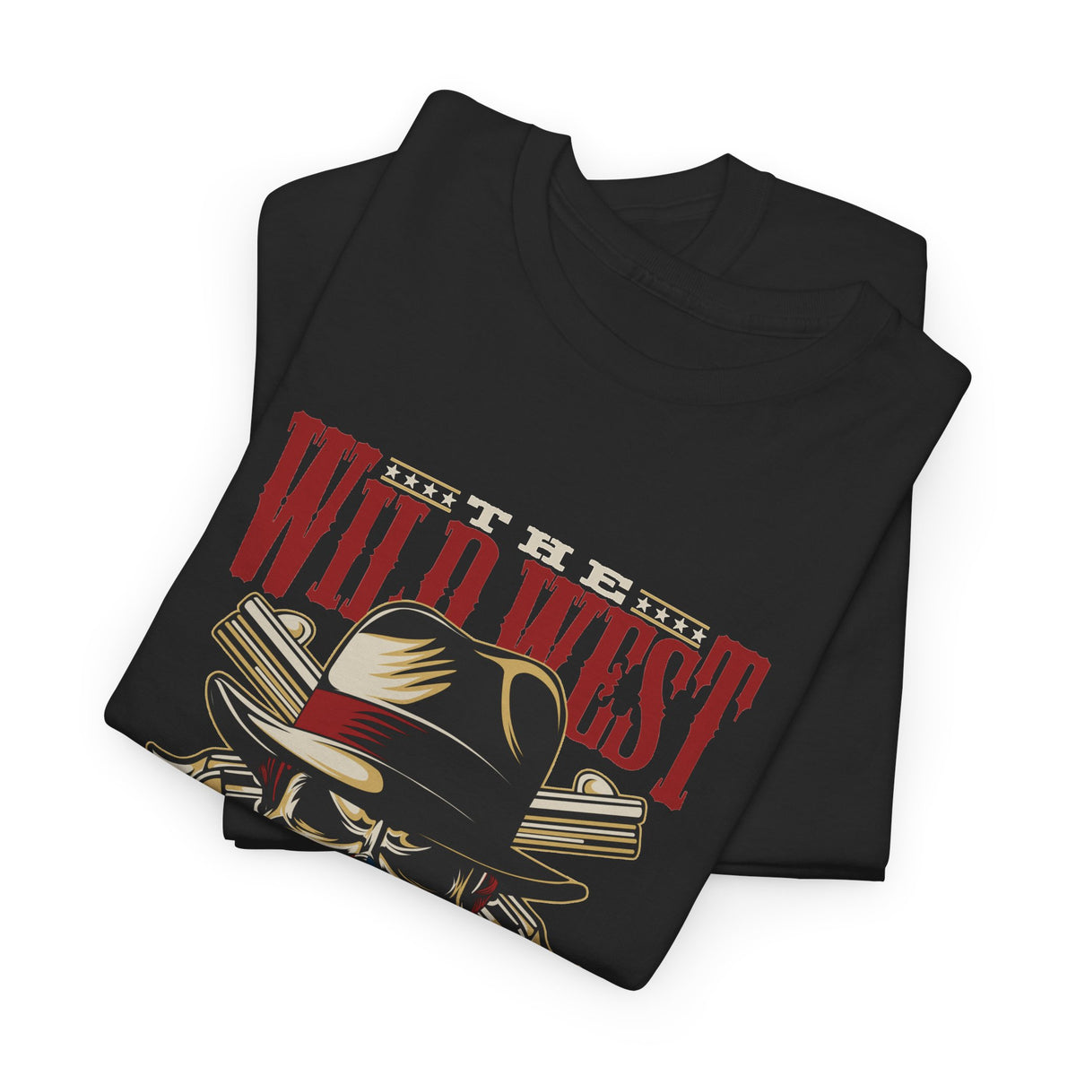 Wild West American Legend T-Shirt – Cowboy Skull Vintage Western Tee