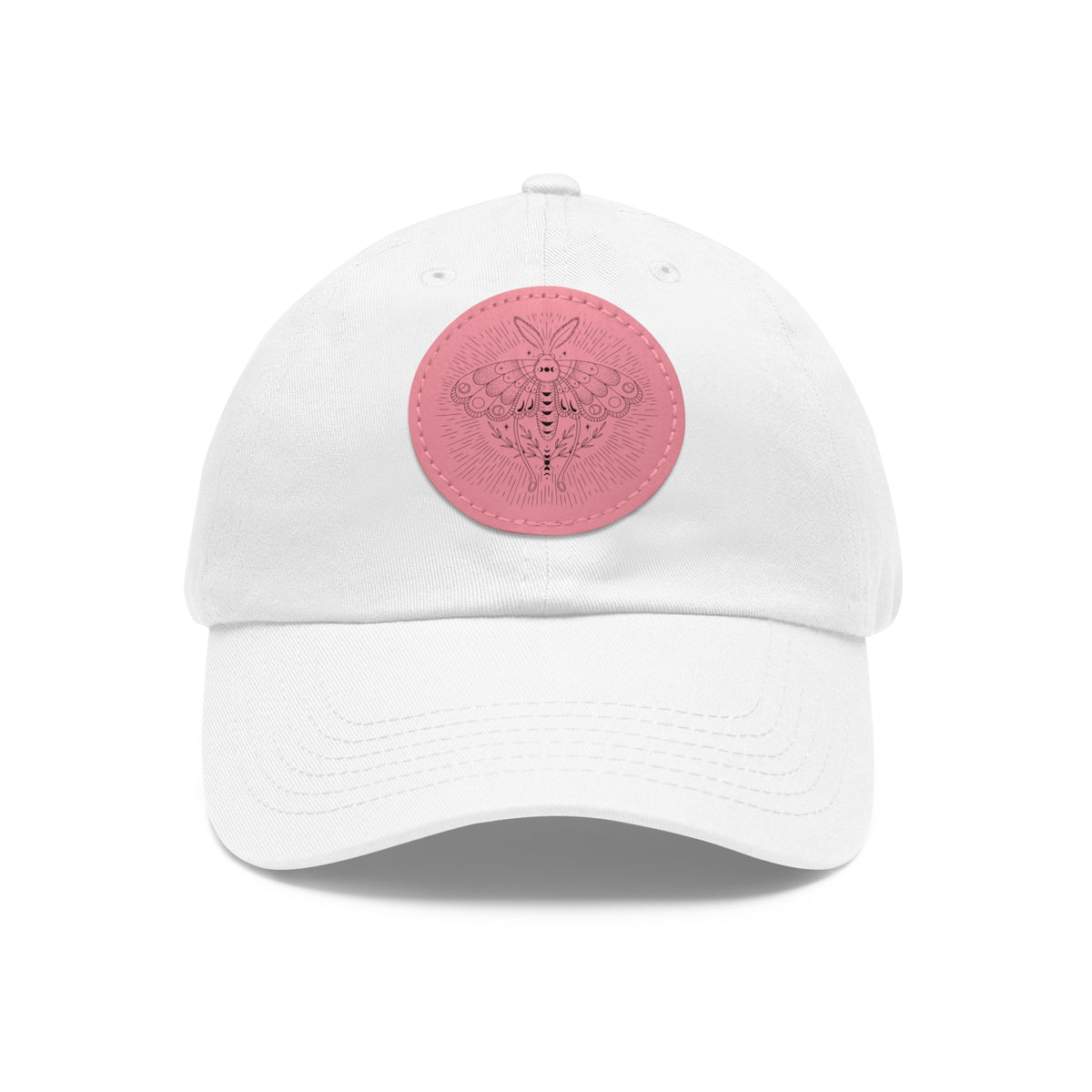 Bee Leather Patch Dad Hat – Cute Nature & Honey Bee Baseball Cap