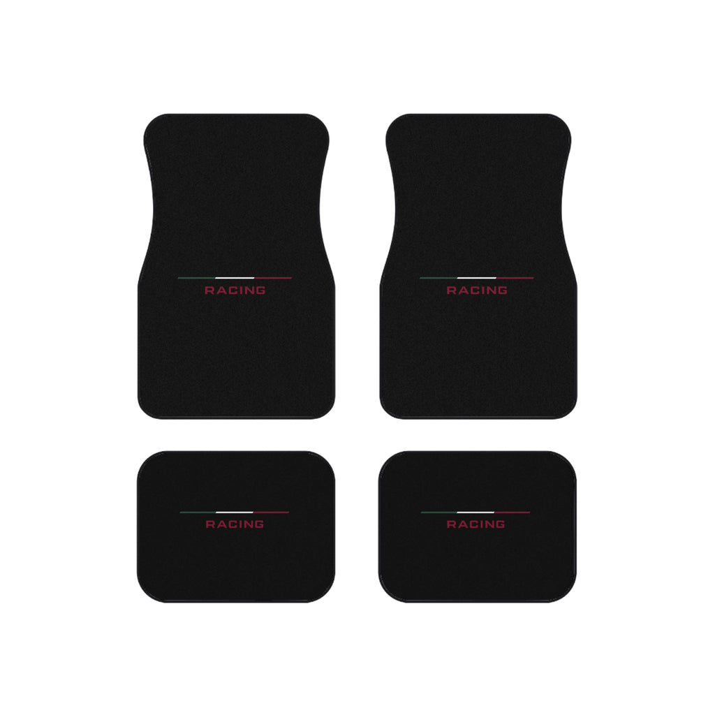 Italian Racing Car Floor Mats – 4-Piece Set