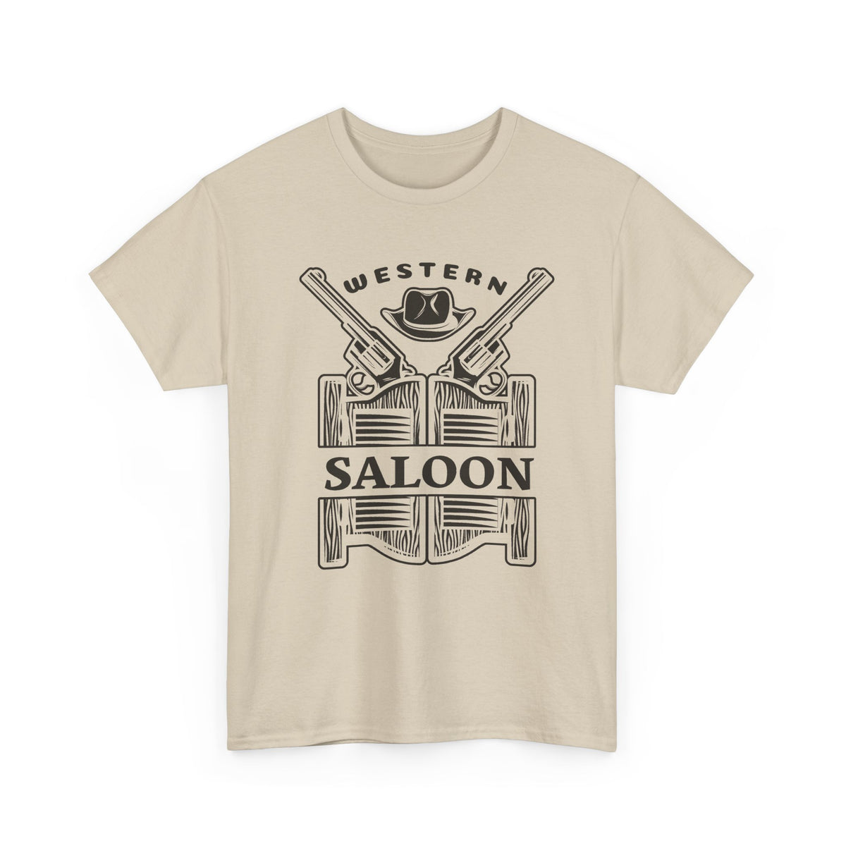 Vintage Cowboy T-Shirt – Western Saloon Retro Graphic Tee