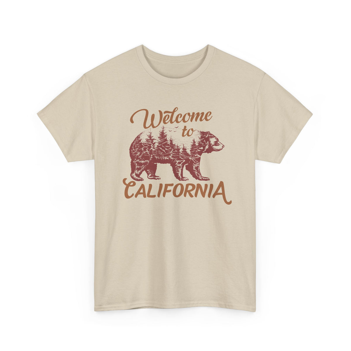 Welcome to California T-Shirt – Vintage California Bear Graphic Tee