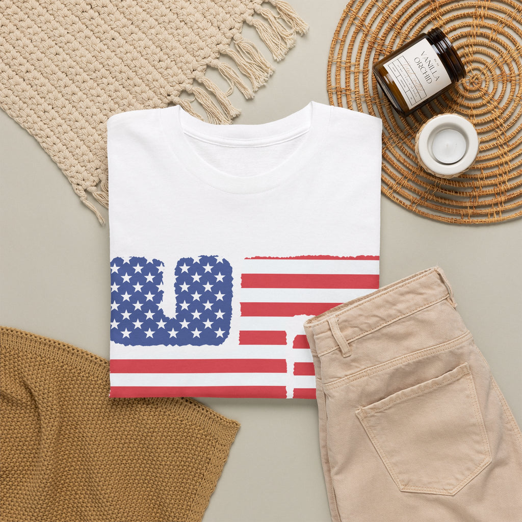 American Flag T-Shirt – Patriotic USA Graphic Tee
