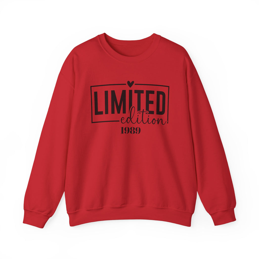 Limited Edition custom date of birth Unisex Crewneck Sweatshirt