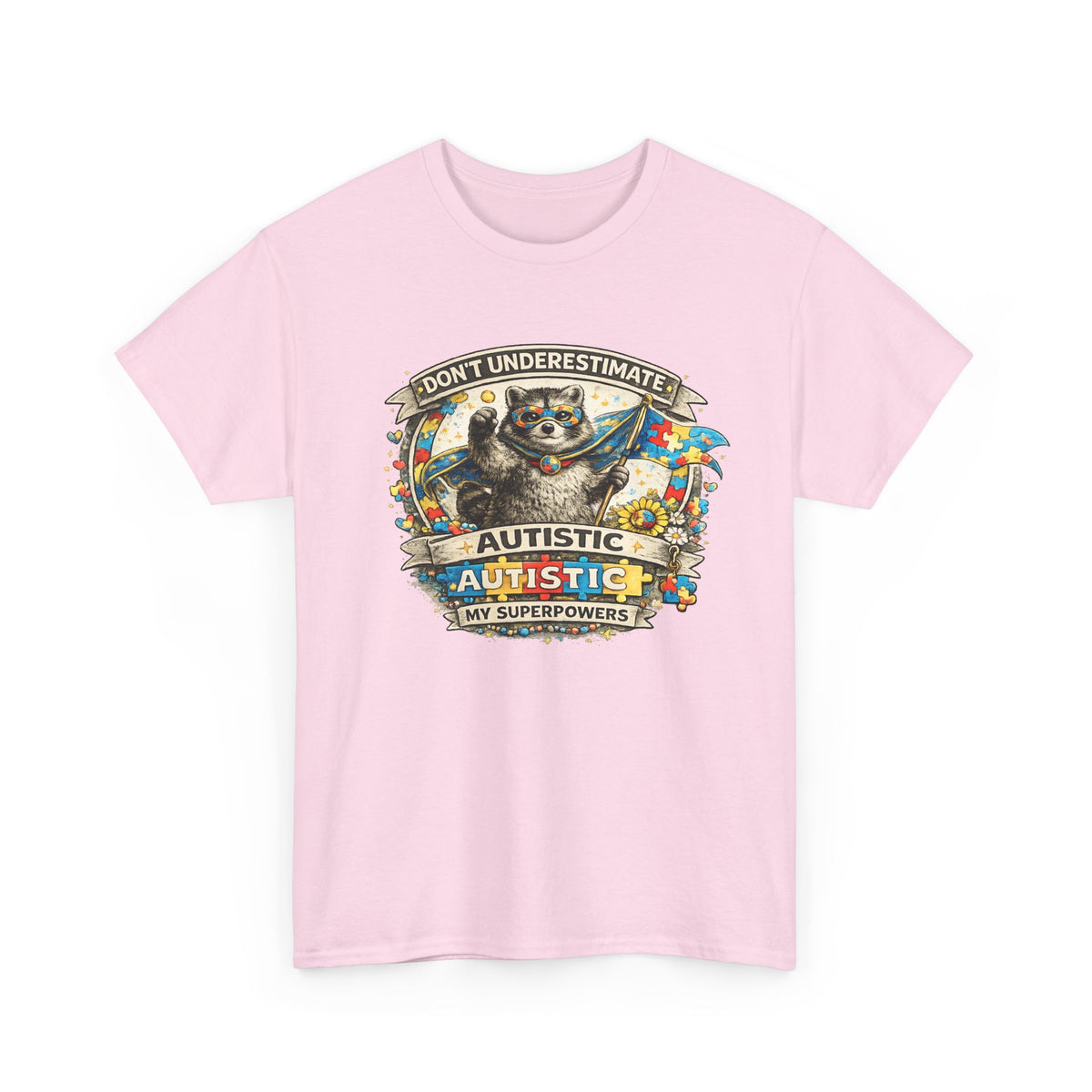 Autism Superpowers T-Shirt – “Don’t Underestimate Autistic” Graphic Tee