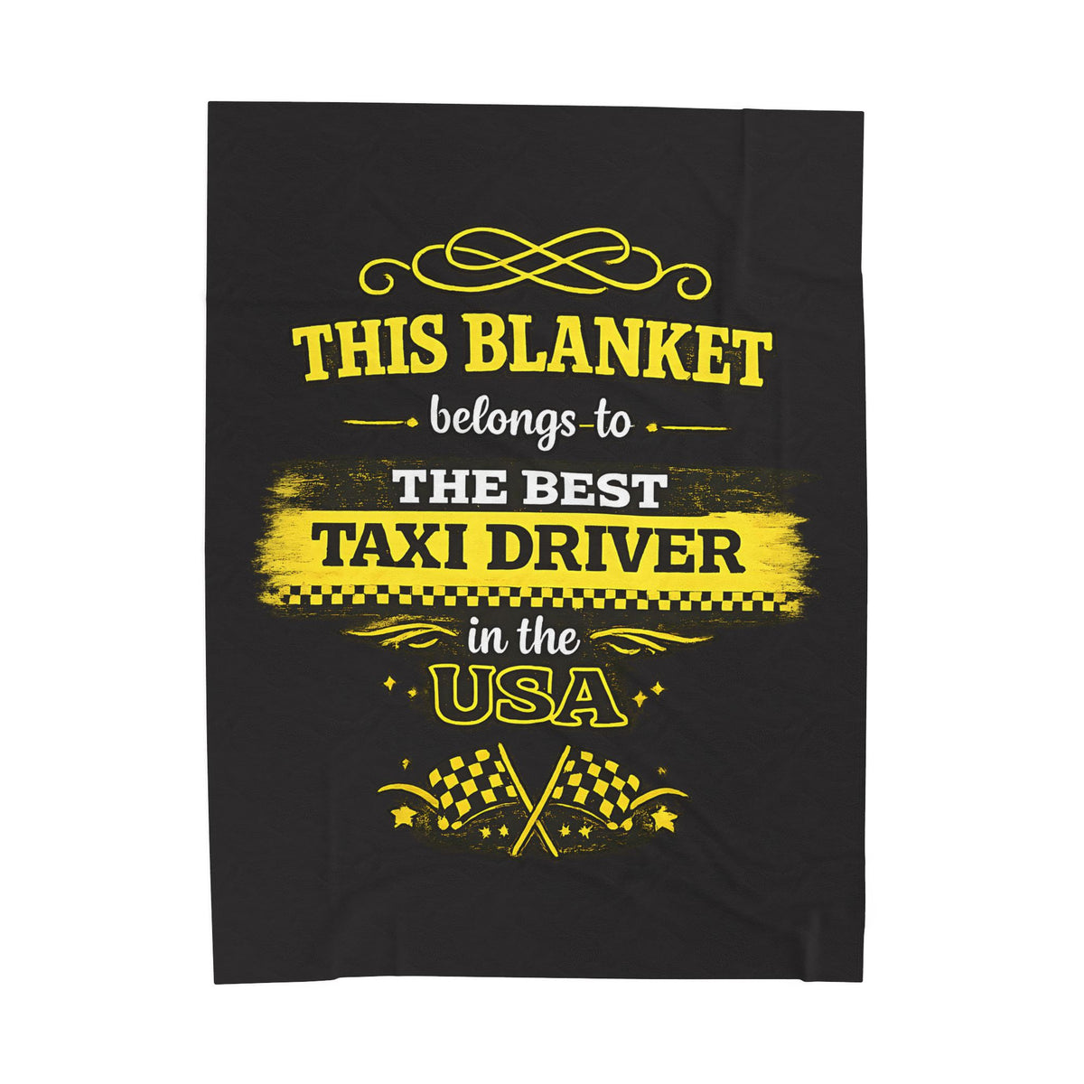 Best Taxi Driver Blanket Gift for Taxi Driver  Funny Cab Driver Gift  USA Taxi Appreciation Throw