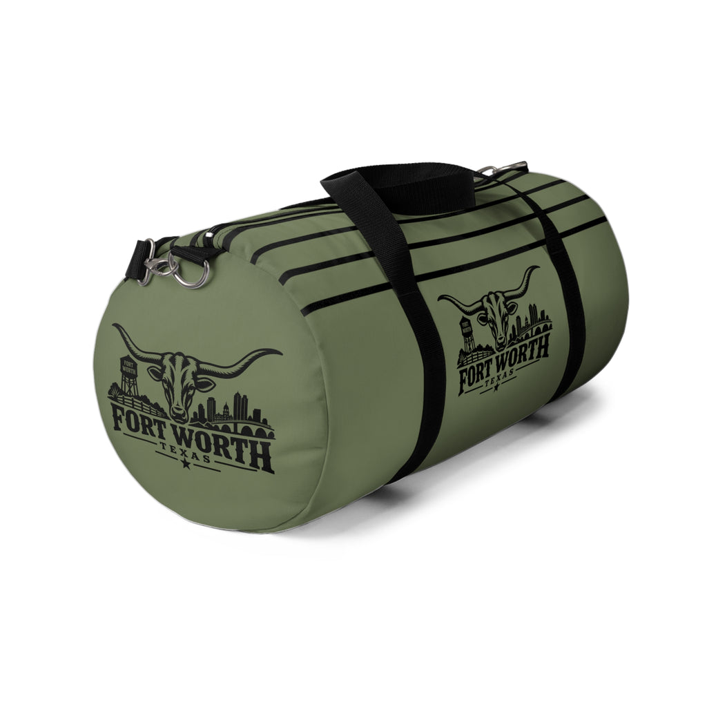 Fort Worth Texas Duffel Bag – Western Longhorn Design