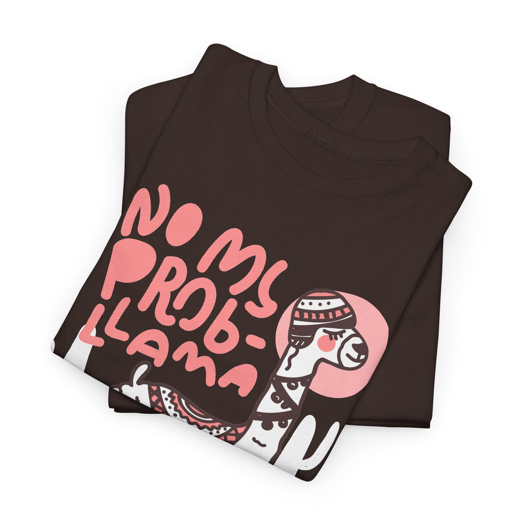 “No Prob Llama” T-Shirt – Funny Llama Graphic Tee