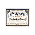 Custom Restaurant Sign – Personalized Ceramic Business Plaque - SE9