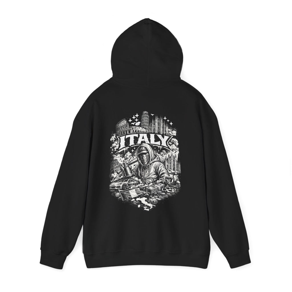 Italy Graphic Hoodie Vintage Travel & Culture Sweatshirt