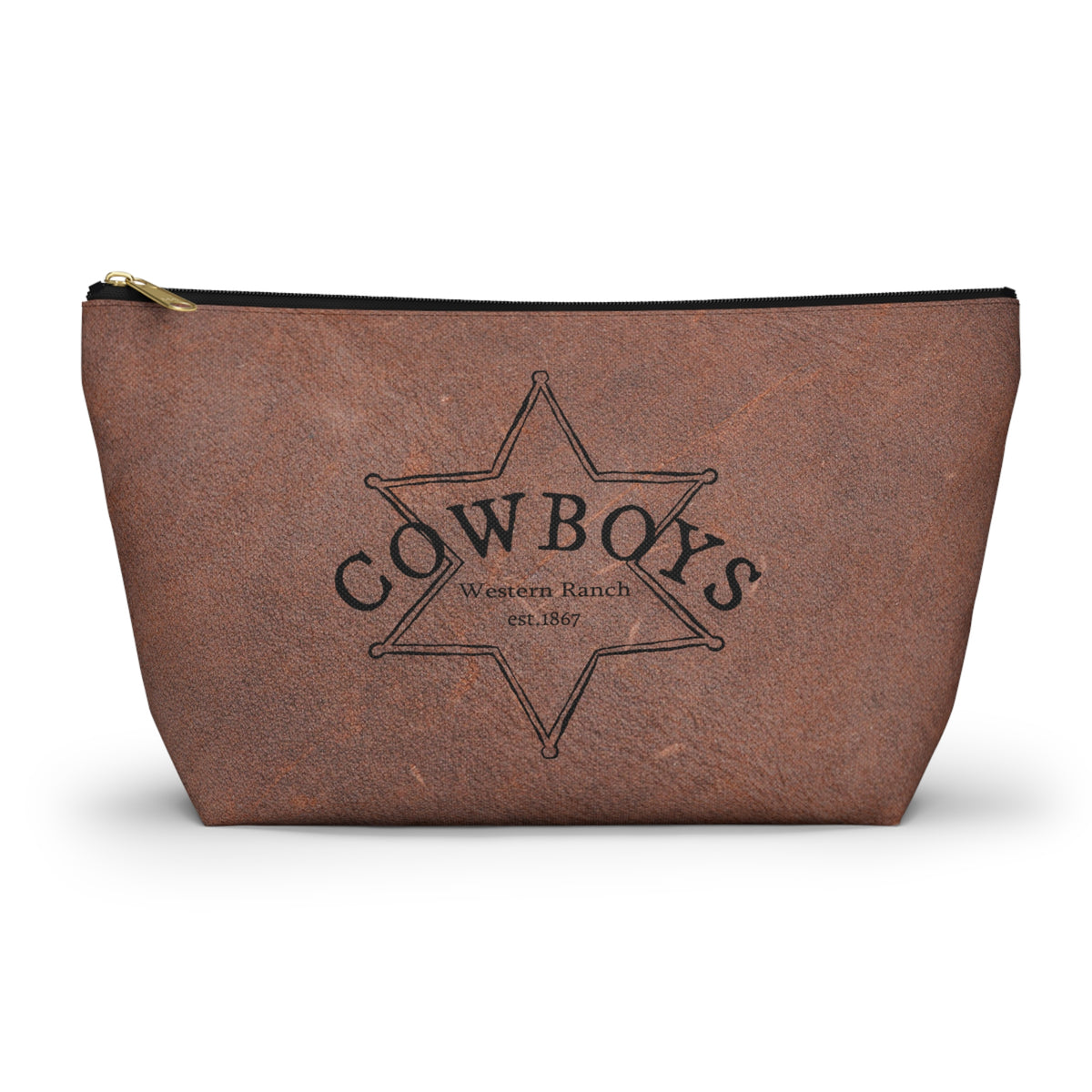 Cowboys Western Ranch Pouch – Rustic Leather Look