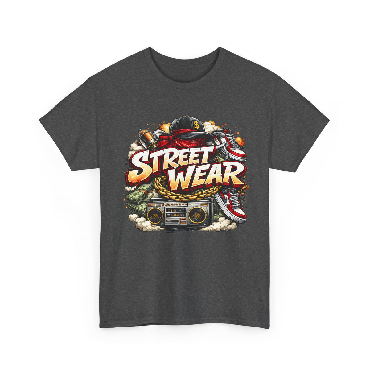 Urban Streetwear T-Shirt – Hip Hop City Graphic Tee
