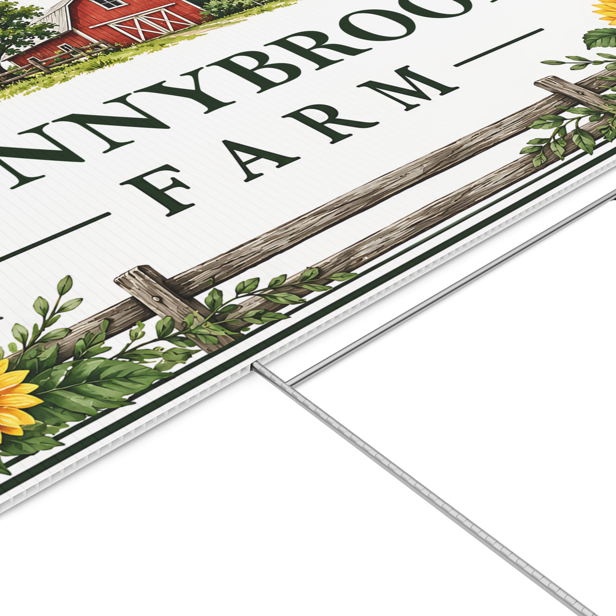 Personalized Farm Yard Sign – Custom Farm & Property Name Sign Y9