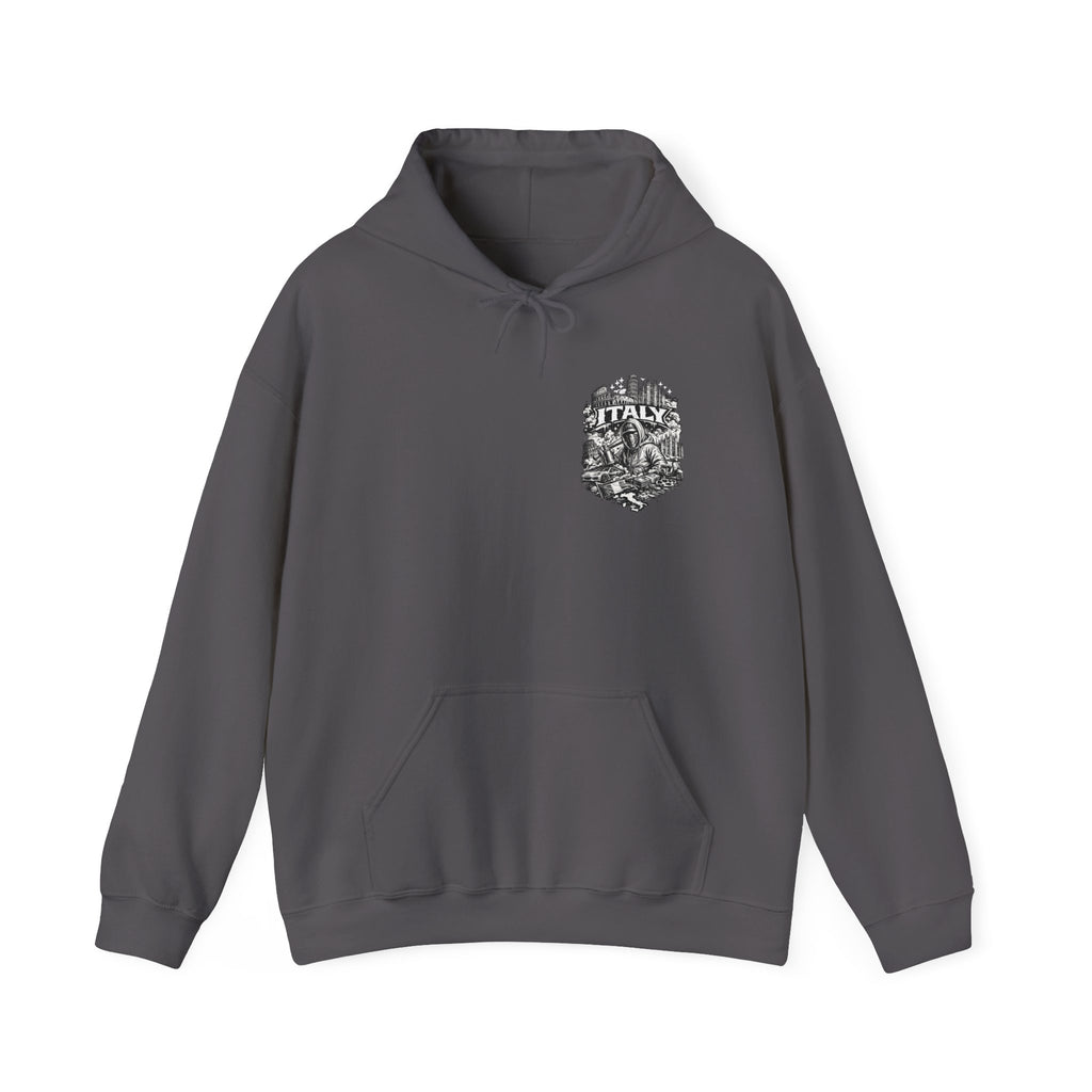 Italy Graphic Hoodie Vintage Travel & Culture Sweatshirt