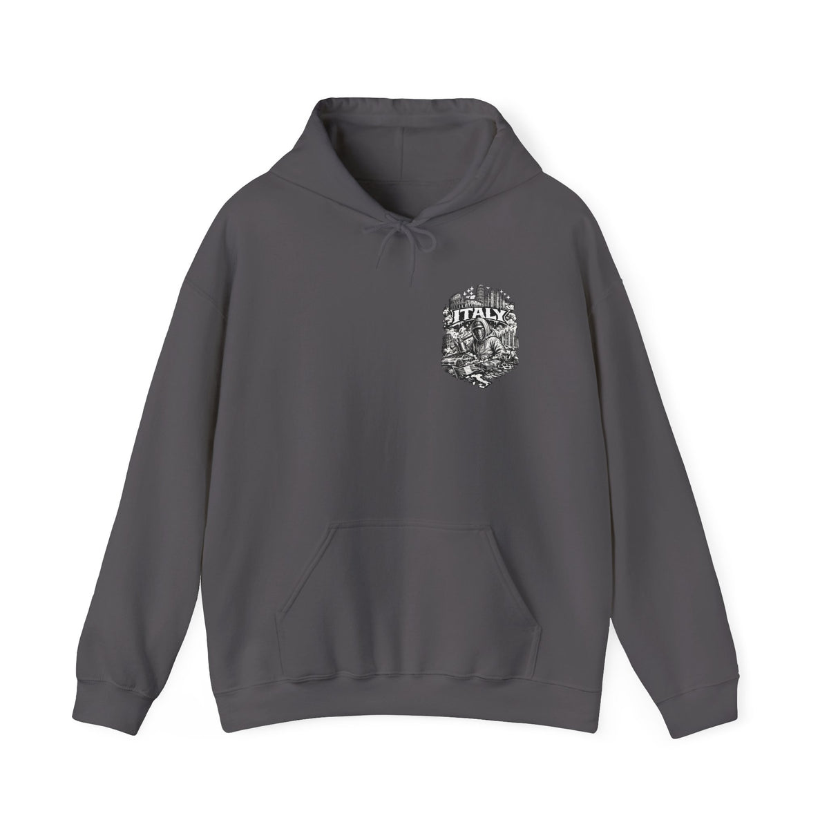 Italy Graphic Hoodie Vintage Travel & Culture Sweatshirt