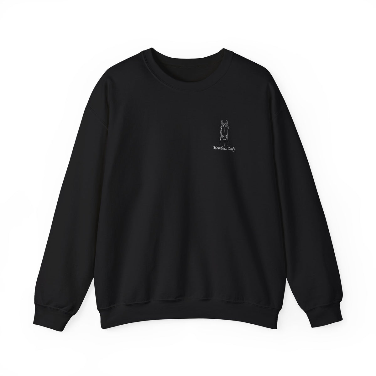 Minimalist 'Meowtain Climb' Crewneck Sweatshirt