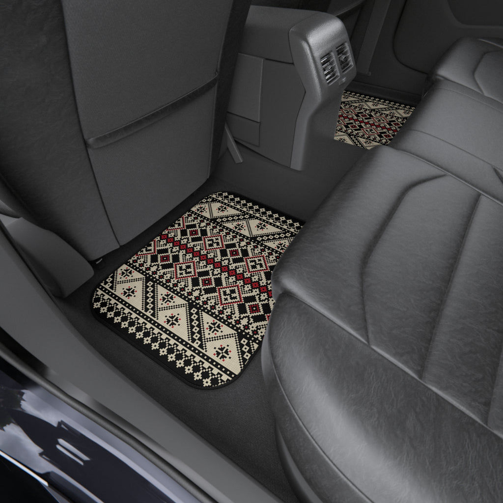 Southwestern Geometric Car Floor Mats – 4-Piece Set