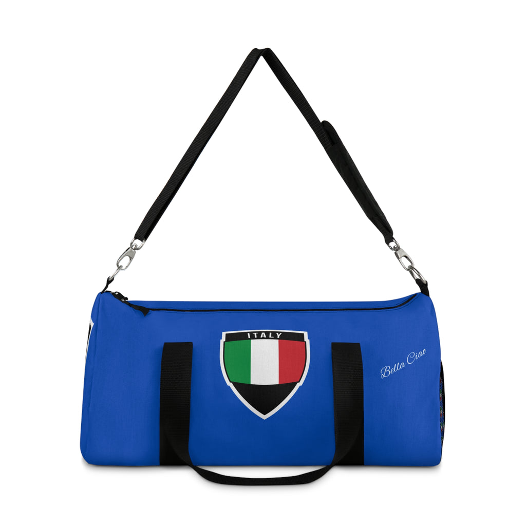 Italy Duffel Bag – Blue Italian Heritage Travel Bag