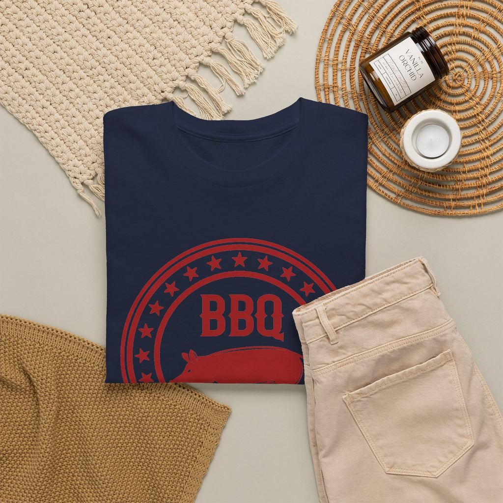 BBQ Pig T-Shirt – Vintage Red Barbecue & Grill Graphic Tee
