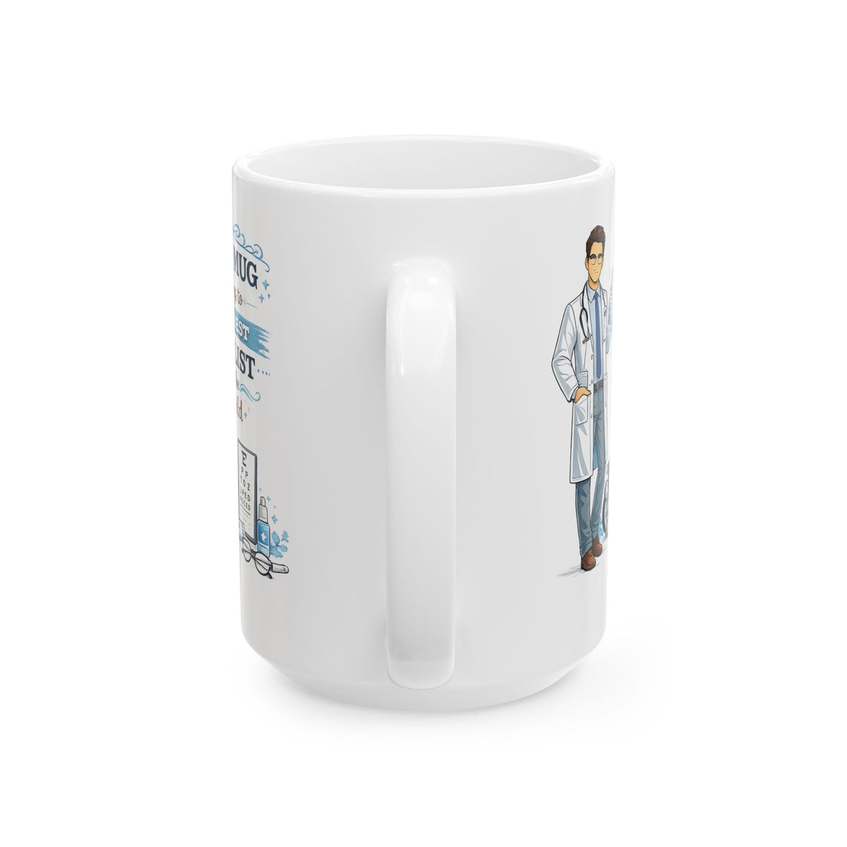 Best Oculist Mug  This Mug Belongs To The Best Oculist in the World, Eye Doctor Coffee Mug Gift