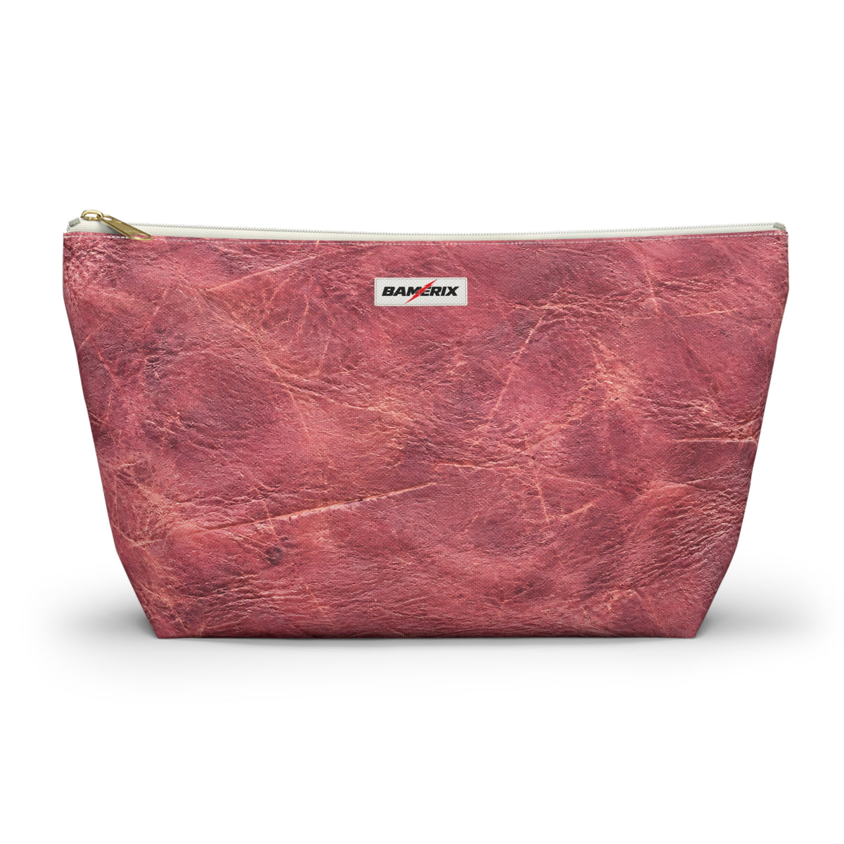 Bamerix Signature Pouch – Vintage Rose Leather Look