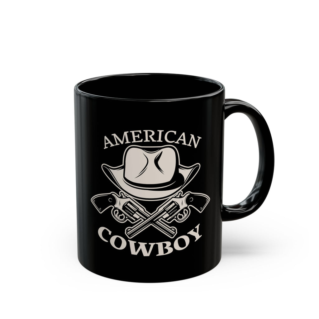 American Cowboy Mug Western Coffee Cup Patriotic Country Gift for Him