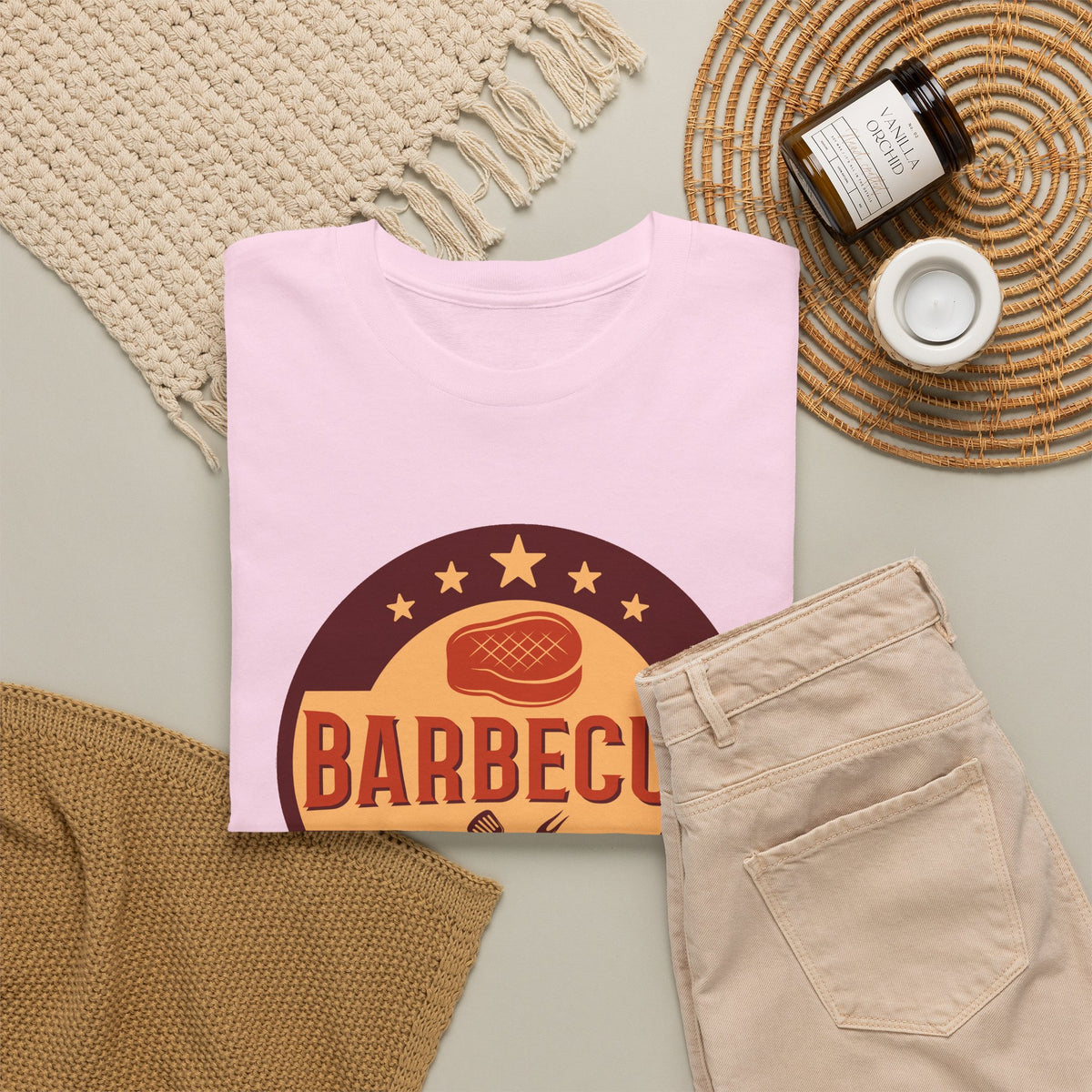 BBQ Grill Menu T-Shirt – Vintage Barbecue Cooking Graphic Tee