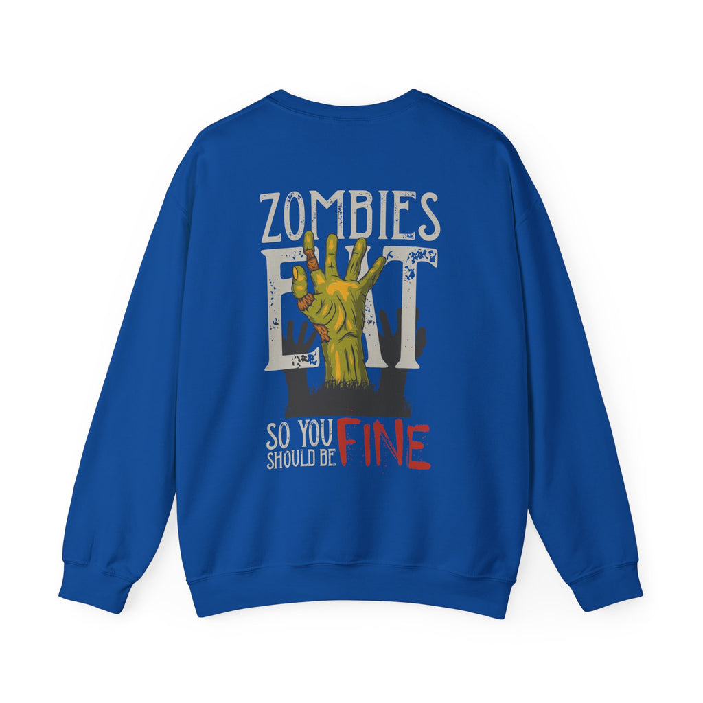 Zombies Eat Crewneck Sweatshirt
