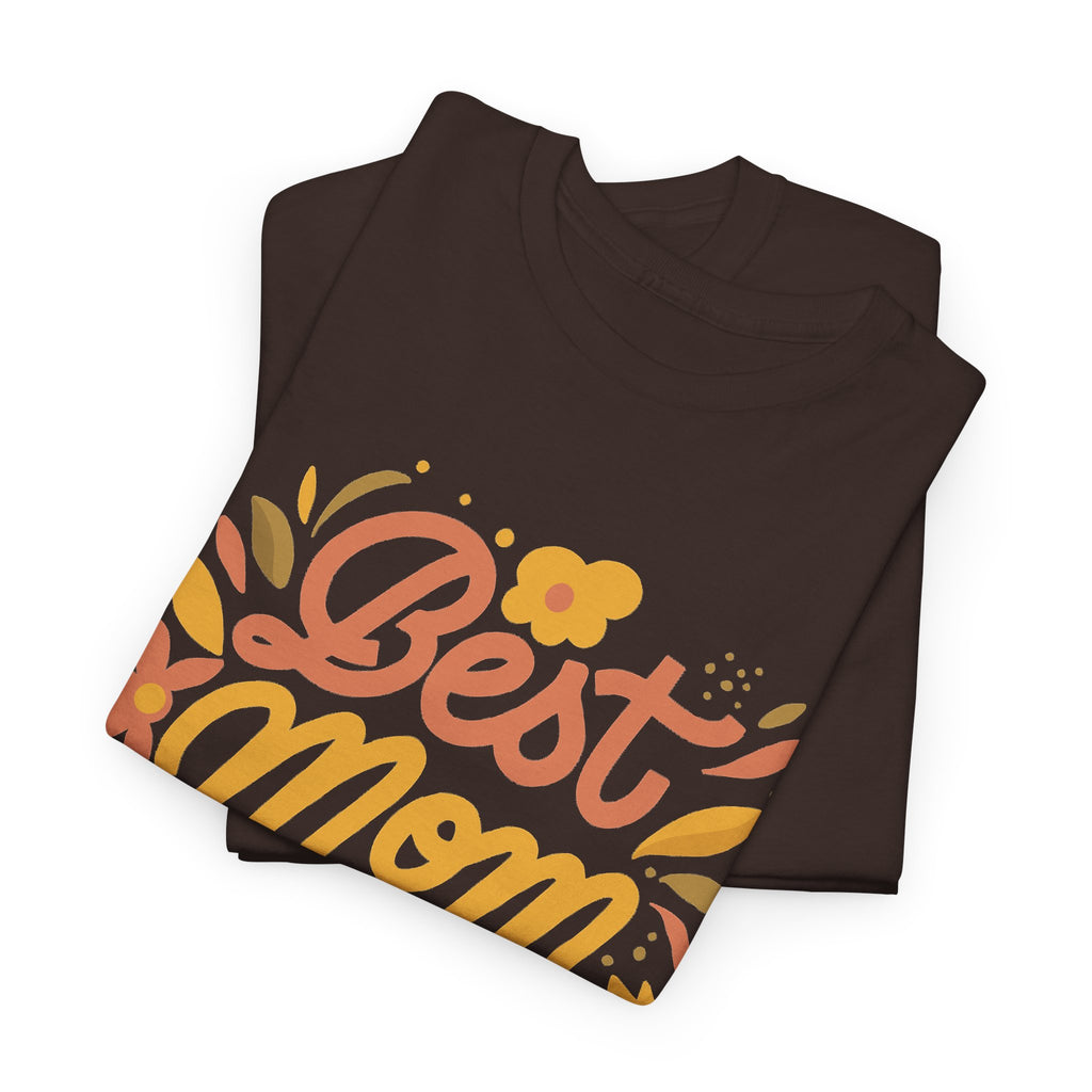 “Best Mom Ever” T-Shirt – Floral Mother’s Day Gift Graphic Tee