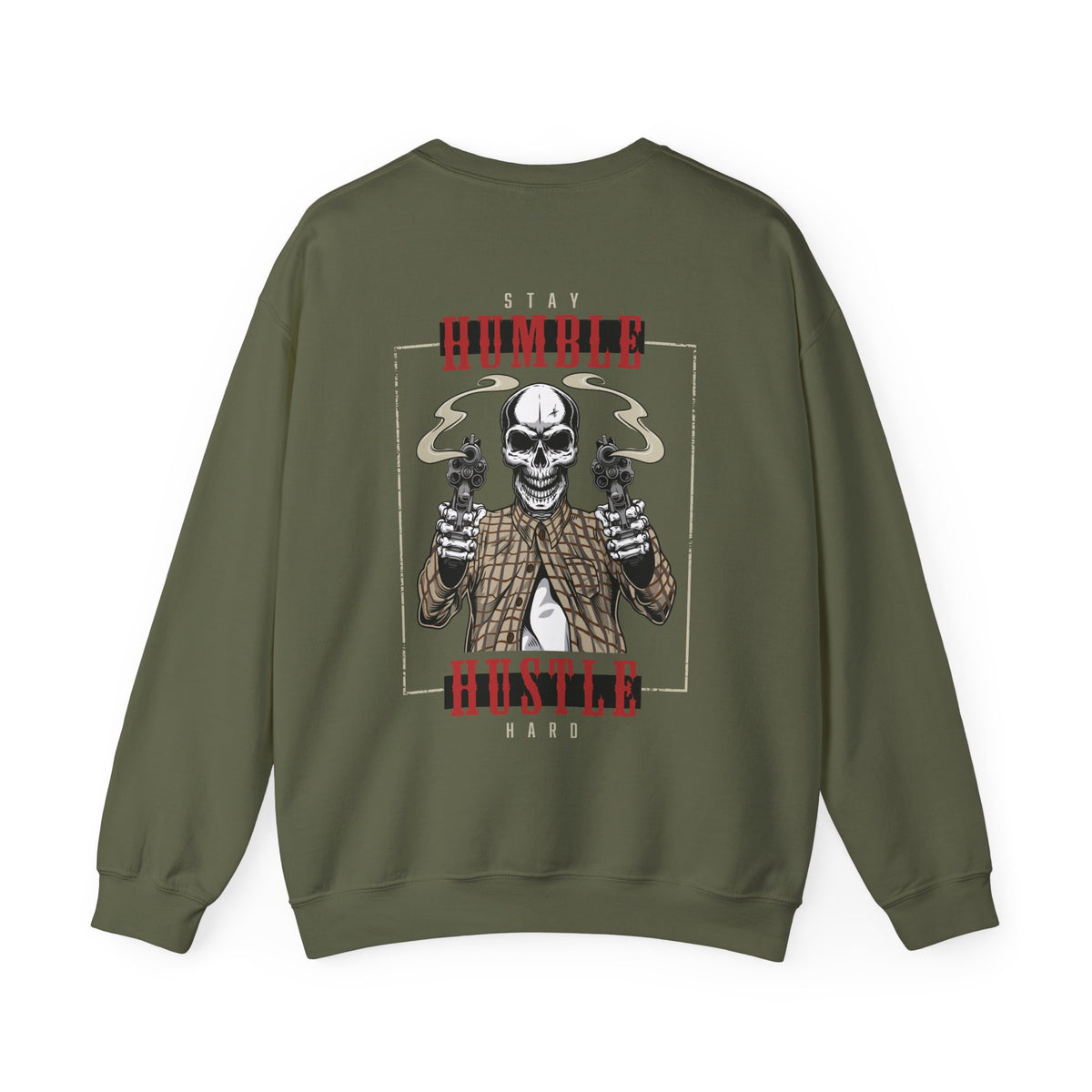 Stay Humble Hustle Hard Sweatshirt, Unisex Crewneck