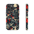 Vintage Christmas Tough Phone Case – Holiday Pattern
