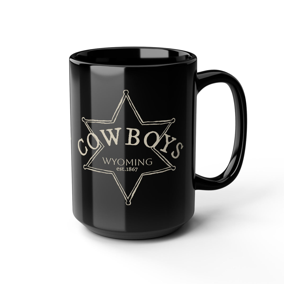 Cowboys Wyoming Mug Western Coffee Cup Vintage Ranch Country Gift for Him
