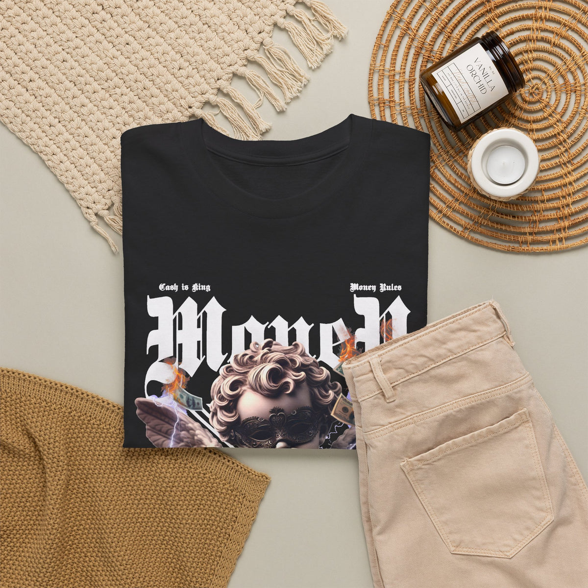 “Money Is Everything” T-Shirt – Urban Streetwear Graphic Tee
