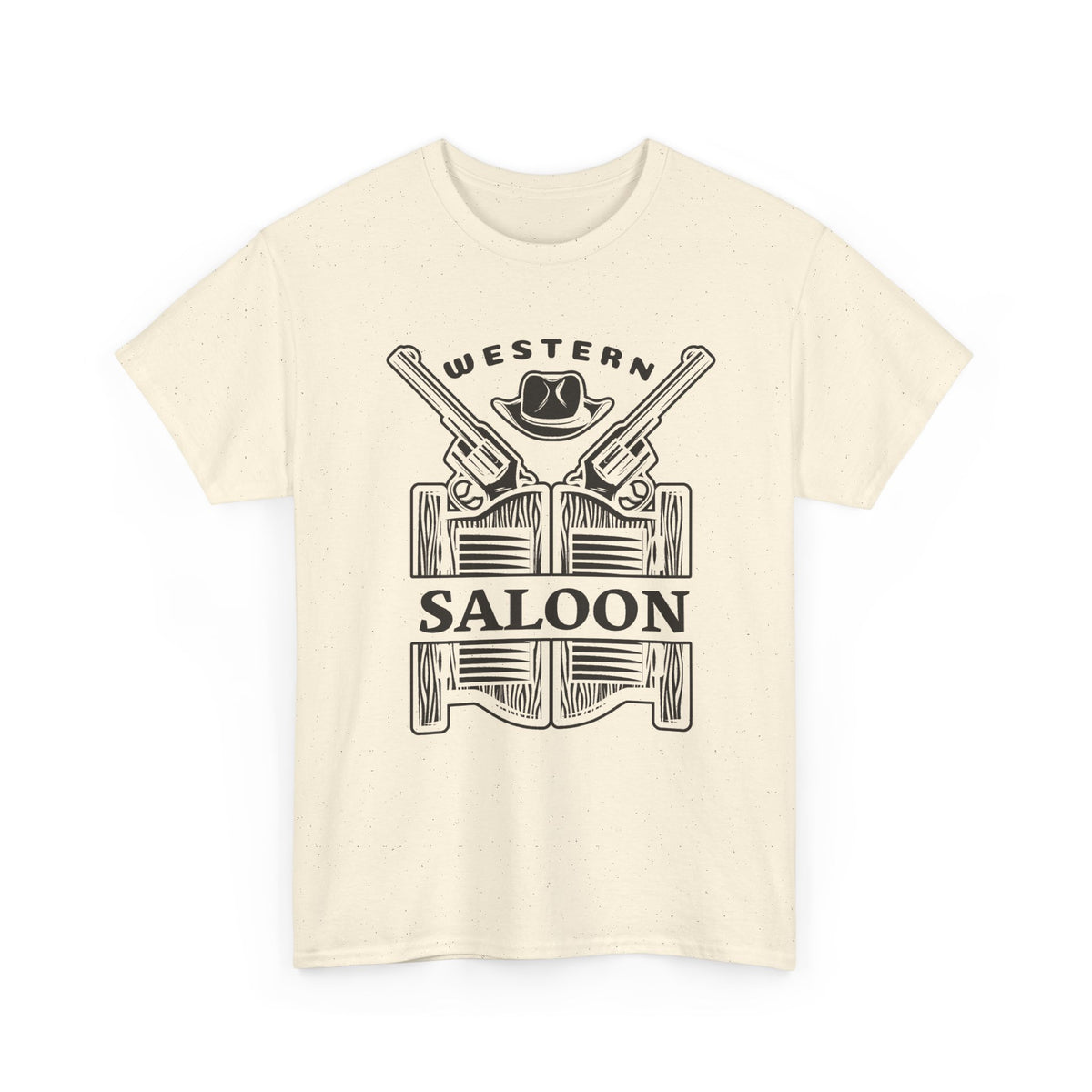 Vintage Cowboy T-Shirt – Western Saloon Retro Graphic Tee