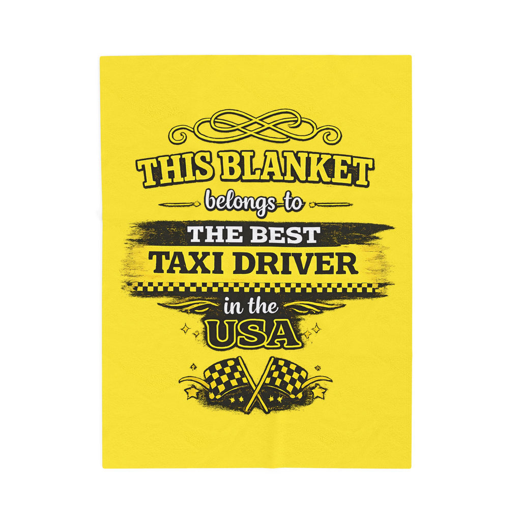 Best Taxi Driver Blanket Gift for Taxi Driver  Funny Cab Driver Gift  USA Taxi Appreciation Throw